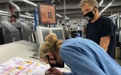 Xerox ondersteunt printproces coronavaccinatie-uitnodigingen